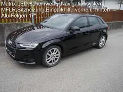 Schwarz Gebraucht 2018 Audi A3 Sportback Comfort Kombi | € 16.280 (Guter Preis)
