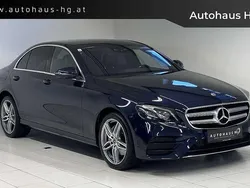 Blau Gebraucht 2017 Mercedes E220 AMG line Limousine | € 34.490 (Fairer Preis)