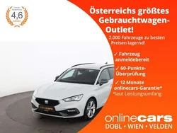 Weiß Gebraucht 2024 Seat Leon ST FR Kombi | € 28.370 (Fairer Preis)