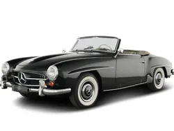 Schwarz Gebraucht 1962 Mercedes 190 Cabrio | € 198.000