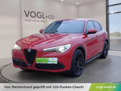 Rot Gebraucht 2021 Alfa Romeo Stelvio Sprint SUV | € 31.990 (Guter Preis)