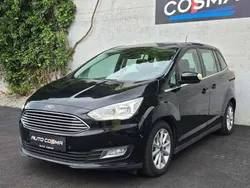 Schwarz Gebraucht 2018 Ford Grand C-Max Titanium Van / Kleinbus | € 11.490 (Fairer Preis)