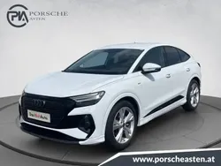 Weiss metallic Gebraucht 2023 Audi Q4 Sportback e-tron Ambiente SUV | € 33.890 (Superpreis)