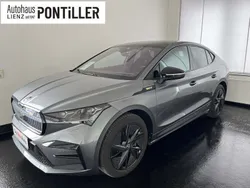 Mittelgrau metallic Gebraucht 2022 Skoda Enyaq iV RS SUV | € 40.900 (Superpreis)