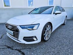 Weiss metallic Gebraucht 2019 Audi A6 Sport Kombi | € 35.490 (Teuer)