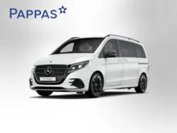 Bergkristallweiß met Gebraucht 2024 Mercedes V300 Avantgarde Van / Kleinbus | € 89.990 (Superpreis)