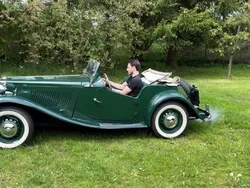 Dunkelgrün Gebraucht 1953 MG TD Cabrio | € 34.000