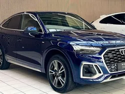 Blau Gebraucht 2022 Audi Q5 S-Line SUV | € 41.900 (Guter Preis)