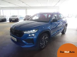 Mittelblau metallic Gebraucht 2021 Skoda Kodiaq RS SUV | € 43.200 (Superpreis)