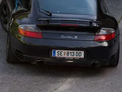Schwarz Gebraucht 2001 Porsche 911 Turbo Coupé | € 66.600