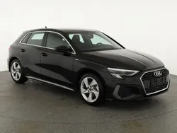 Schwarz Gebraucht 2023 Audi A3 Sportback S-Line Limousine | € 34.934 (Teuer)