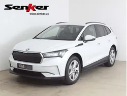 Weiss metallic Gebraucht 2023 Skoda Enyaq iV SUV | € 34.450 (Guter Preis)