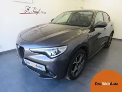 Grau Gebraucht 2021 Alfa Romeo Stelvio Sprint SUV | € 32.900 (Superpreis)