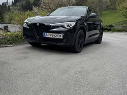 Schwarz Gebraucht 2017 Alfa Romeo Stelvio Super SUV | € 26.000 (Teuer)