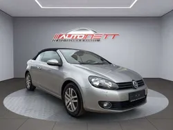 Silber Gebraucht 2012 VW Golf Cabriolet Basis Cabrio | € 6.899 (Fairer Preis)