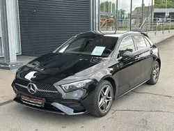 Schwarz Gebraucht 2023 Mercedes A250 AMG line Limousine | € 32.990