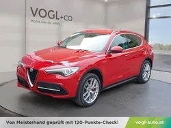 Rot Gebraucht 2019 Alfa Romeo Stelvio Super SUV | € 30.950 (Guter Preis)