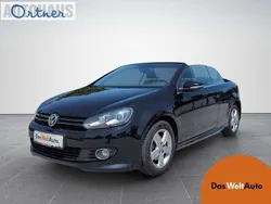 Schwarz metallic Gebraucht 2016 VW Golf Cabriolet Cabrio | € 14.990 (Teuer)