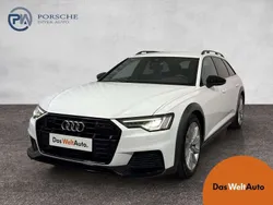 Weiss normal Gebraucht 2021 Audi A6 Allroad Comfort Kombi | € 42.690 (Teuer)