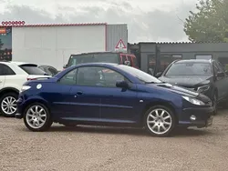 Blau Gebraucht 2005 Peugeot 206 CC Platinum Cabrio | € 3.990
