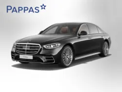 Obsidianschwarz metallic Gebraucht 2021 Mercedes S500 AMG line Limousine | € 109.900 (Fairer Preis)