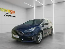 Blau Gebraucht 2021 Ford S-MAX Titanium Van / Kleinbus | € 15.990 (Superpreis)