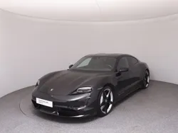 Schwarz metallic Gebraucht 2021 Porsche Taycan Turbo Limousine | € 74.900 (Teuer)
