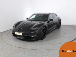 Schwarz Gebraucht 2022 Porsche Taycan Turbo Sport Turismo Limousine | € 92.990