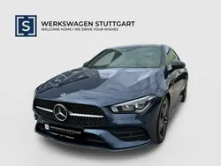 Blau Gebraucht 2023 Mercedes CLA200 AMG Coupé | € 42.553 (Fairer Preis)