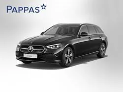 Obsidianschwarz metallic Gebraucht 2024 Mercedes C220 Edition Kombi | € 49.800 (Fairer Preis)