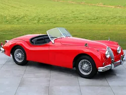 Rot Gebraucht 1956 Jaguar XK Cabrio | € 88.500