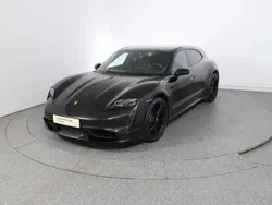 Schwarz metallic Gebraucht 2022 Porsche Taycan Turbo Sport Turismo Limousine | € 92.990 (Guter Preis)