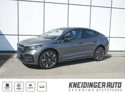 Dunkelgrau metallic Gebraucht 2022 Skoda Enyaq iV RS SUV | € 43.790 (Superpreis)