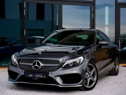 Silber Gebraucht 2016 Mercedes C180 AMG line Coupé | € 26.890 (Fairer Preis)