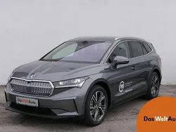 Mittelgrau metallic Gebraucht 2025 Skoda Enyaq iV SUV | € 53.890 (Fairer Preis)