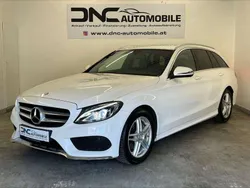 Weiß Gebraucht 2016 Mercedes C180 AMG line Kombi | € 16.500 (Guter Preis)