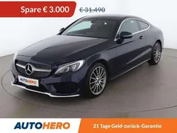 Blau Gebraucht 2018 Mercedes C220 AMG line Coupé | € 28.490 (Guter Preis)