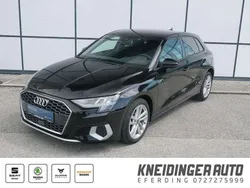 Schwarz Gebraucht 2022 Audi A3 Sportback Advanced Limousine | € 24.990 (Fairer Preis)