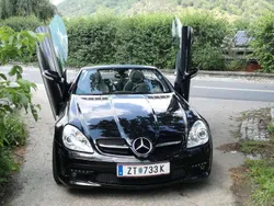 Schwarz Gebraucht 2005 Mercedes SLK350 Cabrio | € 19.900 (Fairer Preis)