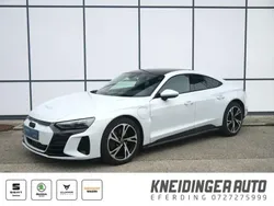 Weiss metallic Gebraucht 2022 Audi e-tron GT quattro Limousine | € 64.900 (Guter Preis)