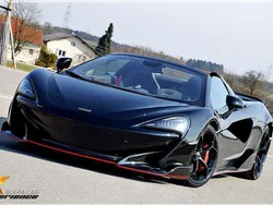 Schwarz Gebraucht 2019 McLaren 600LT Spider Cabrio | € 329.000