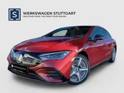 Rot Gebraucht 2023 Mercedes EQE300 AMG Limousine | € 53.060 (Fairer Preis)