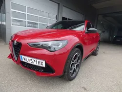 Rot Gebraucht 2025 Alfa Romeo Stelvio Veloce SUV | € 52.990 (Etwas zu teuer)