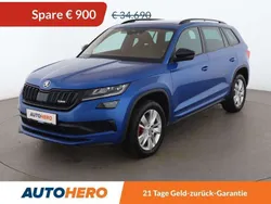 Blau Gebraucht 2019 Skoda Kodiaq RS SUV | € 33.790 (Guter Preis)