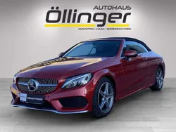 Rot Gebraucht 2018 Mercedes C180 AMG Cabrio | € 32.350 (Fairer Preis)