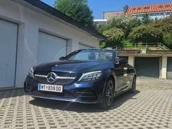 Blau Gebraucht 2020 Mercedes C180 AMG line Cabrio | € 34.990 (Superpreis)