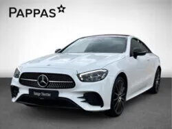 Designo opalithweiss Gebraucht 2023 Mercedes E300 AMG line Coupé | € 67.900 (Etwas zu teuer)
