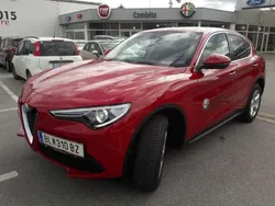 Rot Gebraucht 2019 Alfa Romeo Stelvio Super SUV | € 26.900 (Guter Preis)