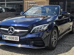 Blau Gebraucht 2020 Mercedes C180 AMG line Cabrio | € 32.990 (Superpreis)