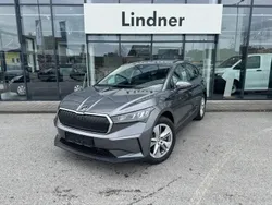 Mittelgrau metallic Gebraucht 2023 Skoda Enyaq iV SUV | € 29.883 (Superpreis)